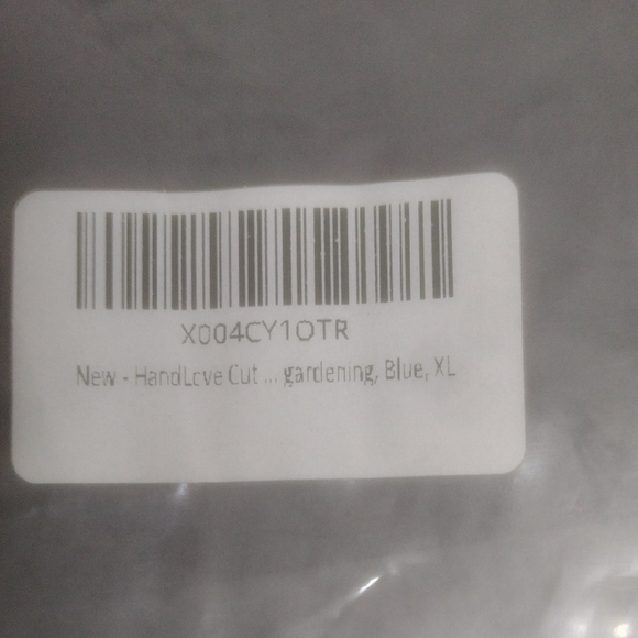 Gray Knit Safety Gloves - Picture 3 of 5